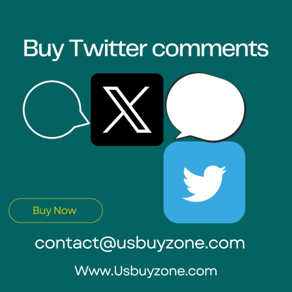 Buy Twitter comments